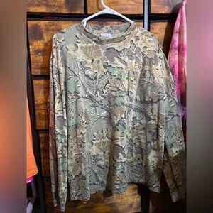 Wrangler Camouflage Long Sleeve Tee